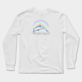 HAPPY DOLPHIN Long Sleeve T-Shirt